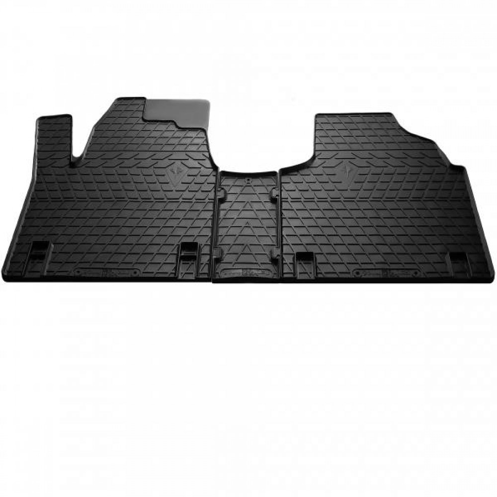 Гумові килимки в салон для Fiat Scudo I (1995-2007) комплект з 3 штук (Stingray)