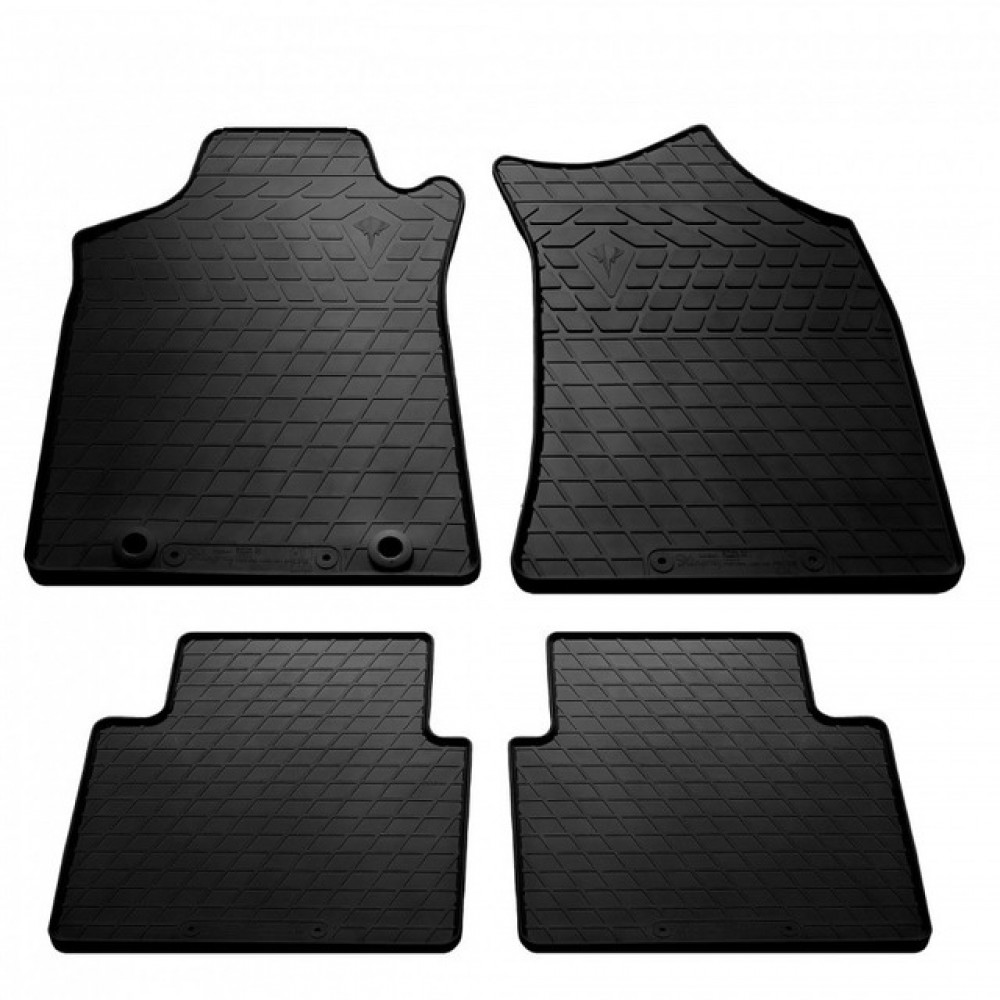 Гумові килимки Toyota Fortuner (AN50/60) (2004-2015) комплект з 4 штук (Stingray)