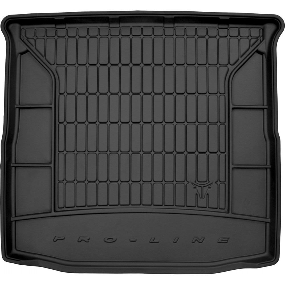 Гумовий килимок в багажник для Mitsubishi Outlander (mkIII) 2012-2021 (7 мест)(сложенный 3 ряд) (Frogum Proline Premium)