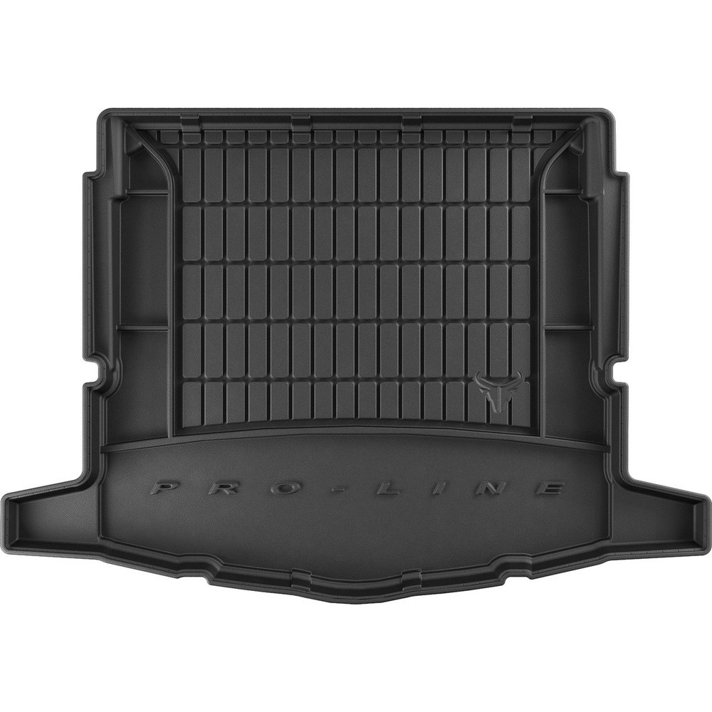 Гумовий килимок в багажник Nissan X-Trail (mkIII)(T32) 2013-2021 (5 мест)(нижний уровень) (Frogum Proline Premium)
