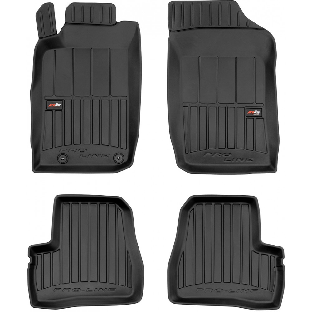 Гумові коврики в салон для Peugeot 206 (mkI) 1998-2012 (Frogum Proline Premium)