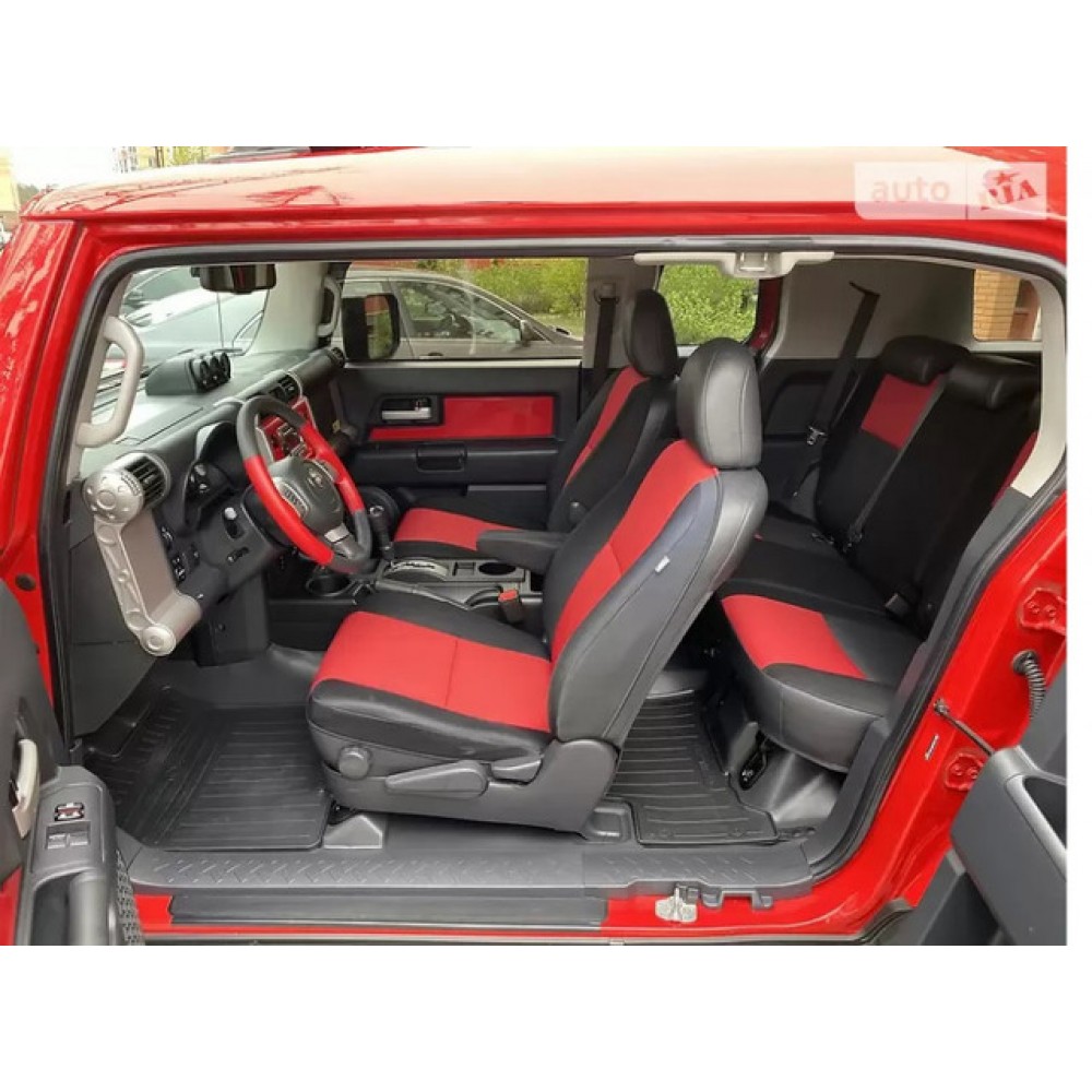 Гумові килимки Toyota FJ Cruiser (2006-2016) комплект з 4 штук (Stingray)