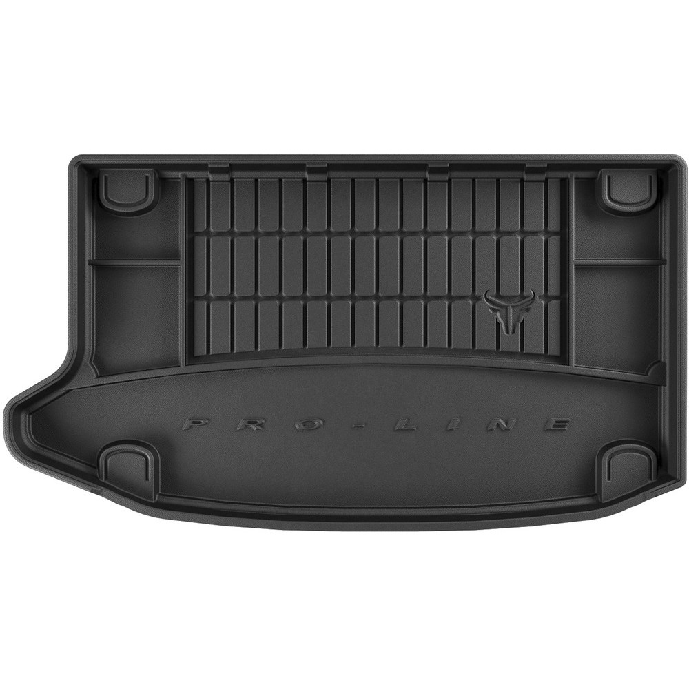 Гумовий килимок в багажник Kia Soul (mkIII) 2019→ (электро)(верхний уровень) (Frogum Proline Premium)