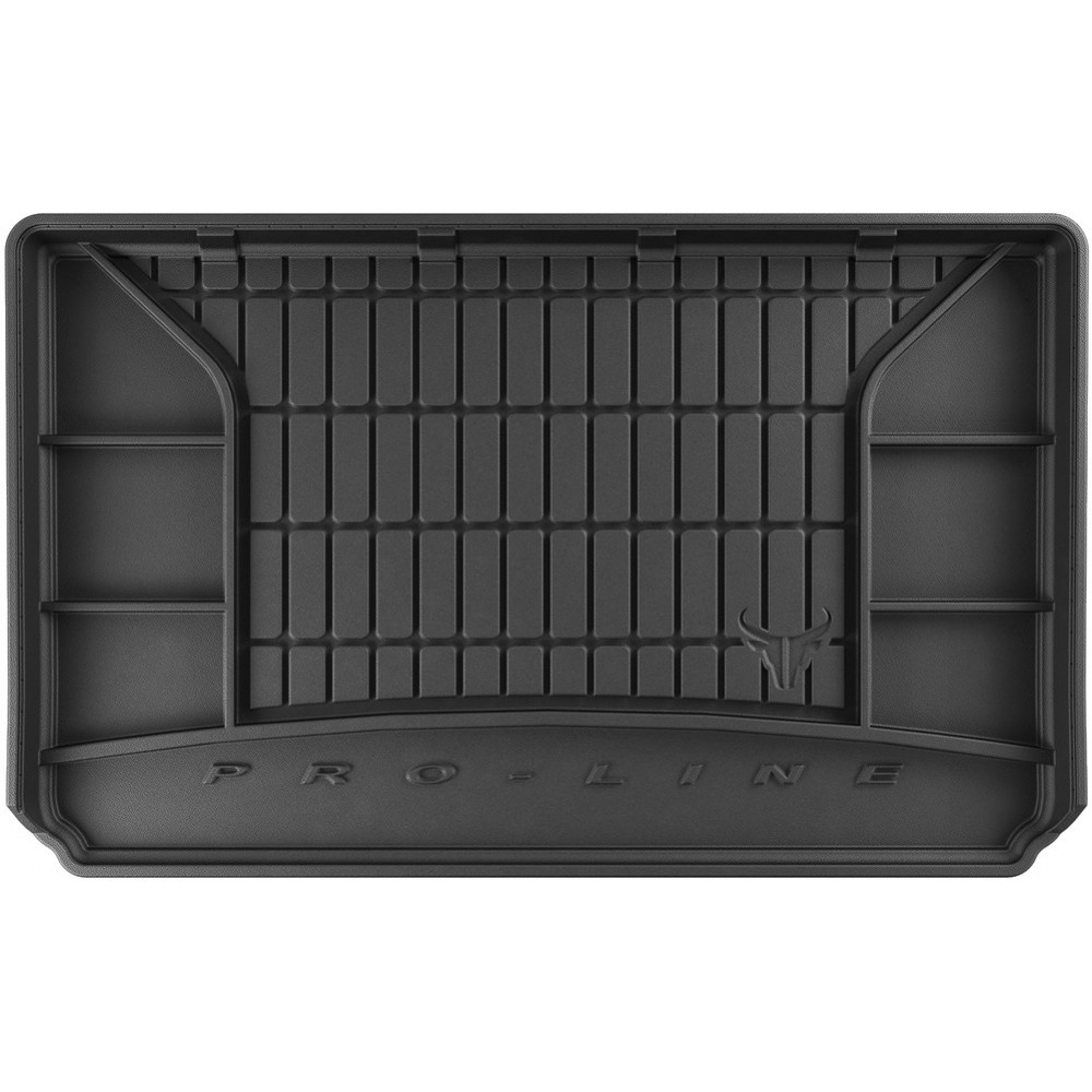 Гумовий килимок в багажник Renault Captur (mkI) 2013-2019 (верхний уровень) (Frogum Proline Premium)