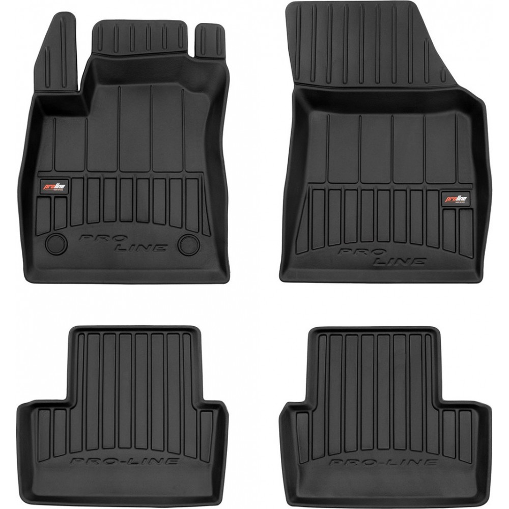 Гумові коврики в салон для Renault Megane (mkIV) 2015-2024 (Frogum Proline Premium)