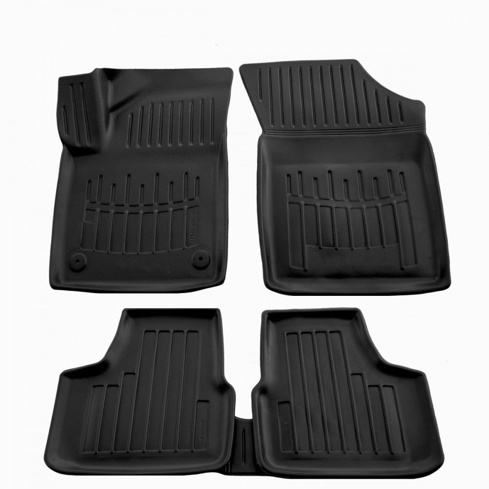 3D килимки SKODA Citigo (2011-...) з бортиками 30 мм (Stingray)