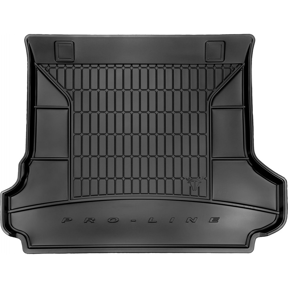 Гумовий килимок в багажник Toyota Land Cruiser Prado (J150) 2009-2017 (5 мест)(2-х зонный климат) (Frogum Proline Premium)
