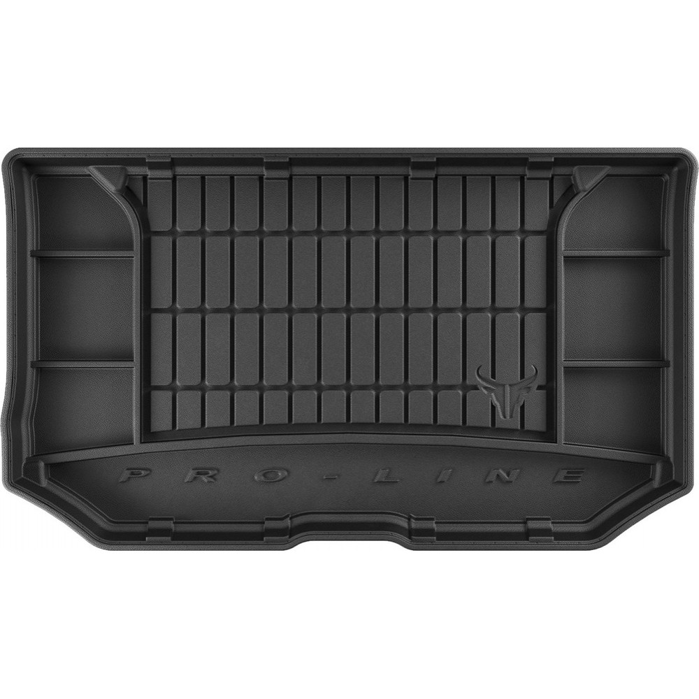 Гумовий килимок в багажник Ford Fiesta (mkVII) 2017-2023 (Active)(верхний уровень) (Frogum Proline Premium)