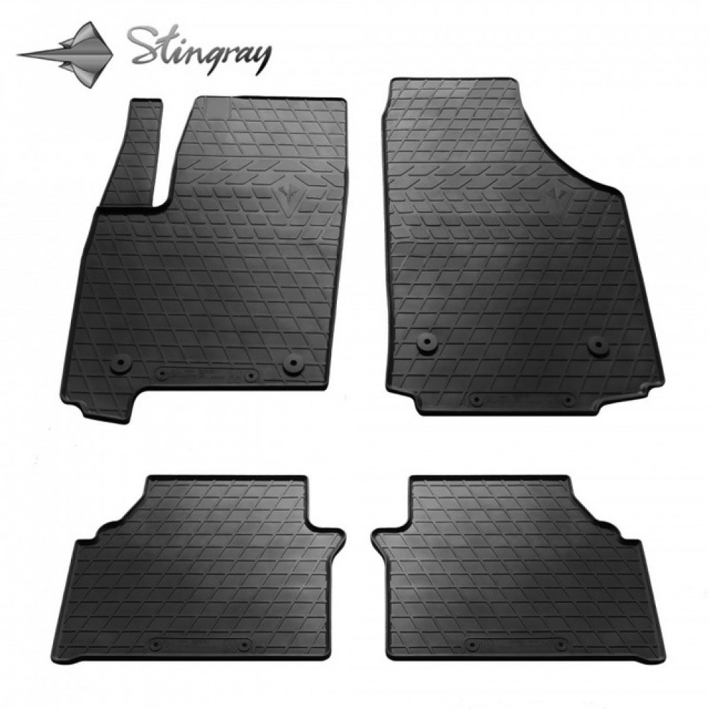 Гумові килимки Opel Meriva A (2002-2010) комплект з 4 штук (Stingray)