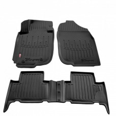 3D килимки Toyota RAV 4 (CA30W) (2005-2016) з бортиками 30 мм (Stingray)