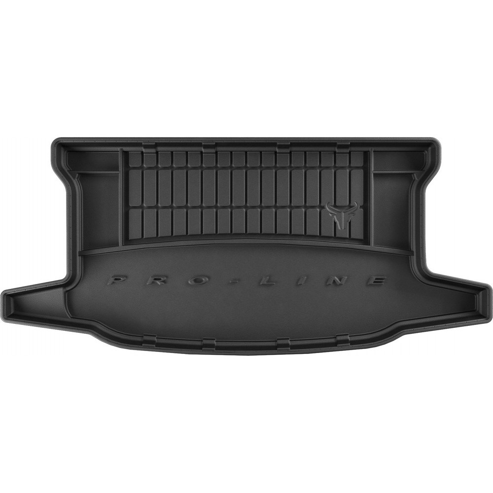 Гумовий килимок в багажник Toyota Yaris (mkIII) 2010-2020 (верхний уровень) (Frogum Proline Premium)