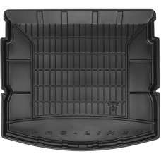 Гумовий килимок в багажник Renault Megane (mkIV) 2015-2024 (универсал)(нижний уровень) (Frogum Proline Premium)