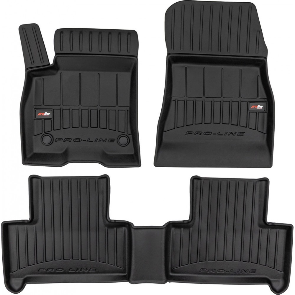 Гумові коврики в салон для Mercedes-Benz EQB (X243) 2021→ (1-2 ряд) (Frogum Proline Premium)
