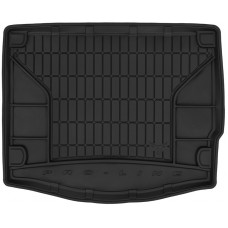 Гумовий килимок в багажник Ford Focus (mkIII) 2010-2019 (EU)(5-дв. хетчбек)(с докаткой) (Frogum Proline Premium)