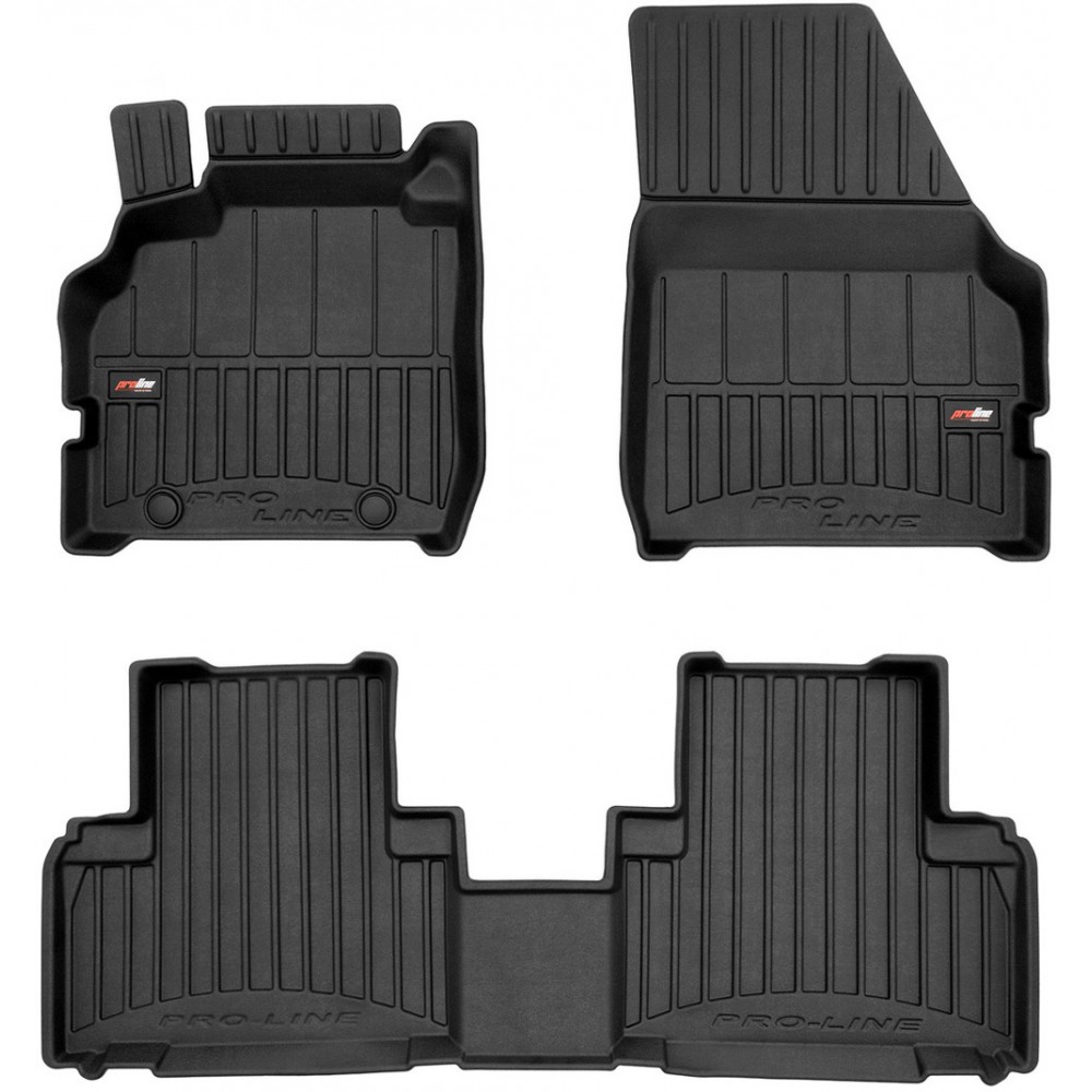 Гумові килимки в салон Renault Scenic (mkII) 2003-2009 (Frogum Proline Premium)