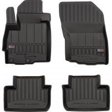 Гумові килимки в салон Mitsubishi ASX (mkI) 2010-2023; Citroen C4 Aircross (mkI) 2012-2017; Peugeot 4008 (mkI) 2012-2017 (Frogum Proline Premium)