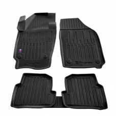 3D килимки SKODA Fabia III (2014-...) з бортиками 30 мм (Stingray)