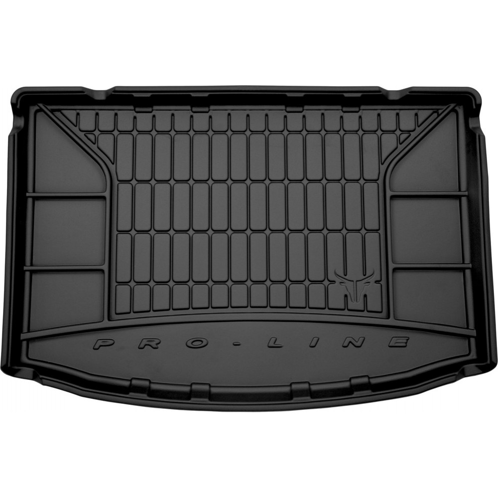 Гумовий килимок в багажник для Mazda CX-3 (mkI) 2014-2022 (верхний уровень) (Frogum Proline Premium)