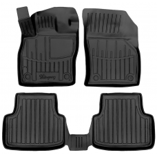 3D килимки для SKODA Octavia III (A7) (2013-2020)  з бортиками 30 мм (Stingray)