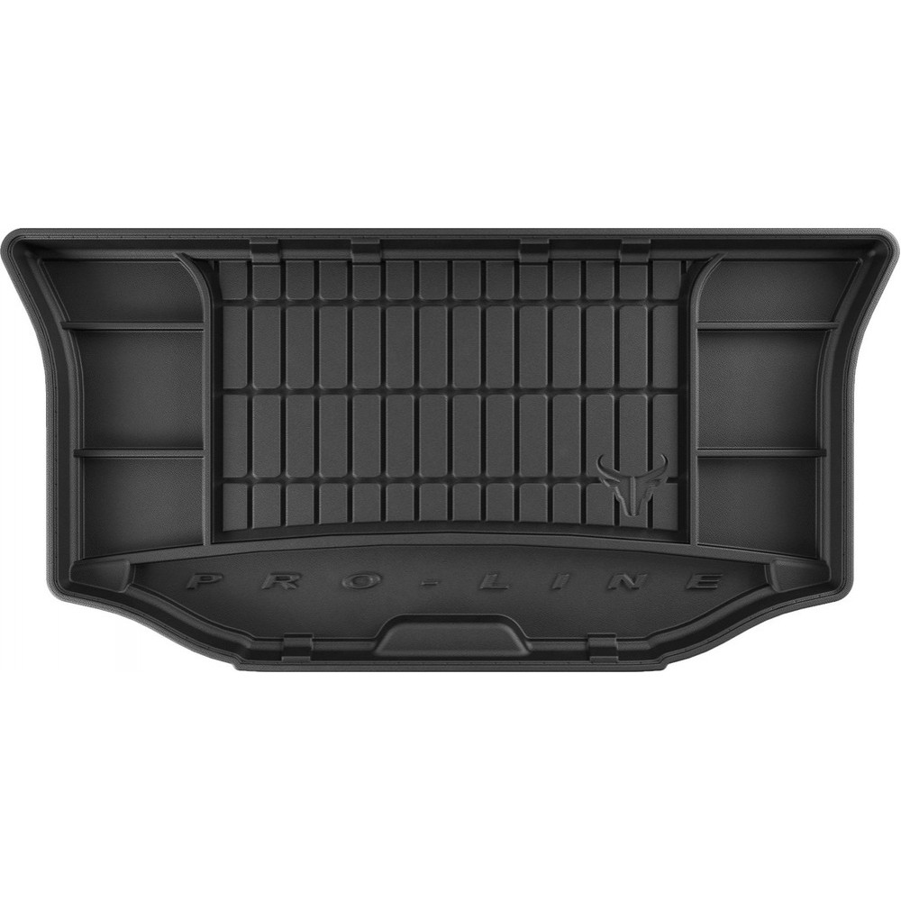 Гумовий килимок в багажник для Mitsubishi Mirage (mkVI) 2012-2024 (хетчбек)(верхний уровень) (Frogum Proline Premium)