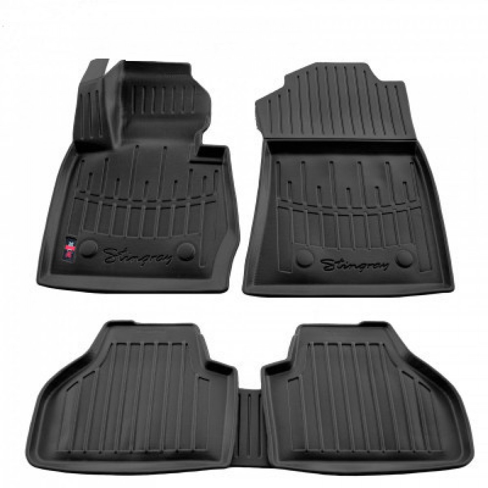 3D килимки BMW X3 (F25) (2010-2017) з бортиками 30 мм (Stingray)