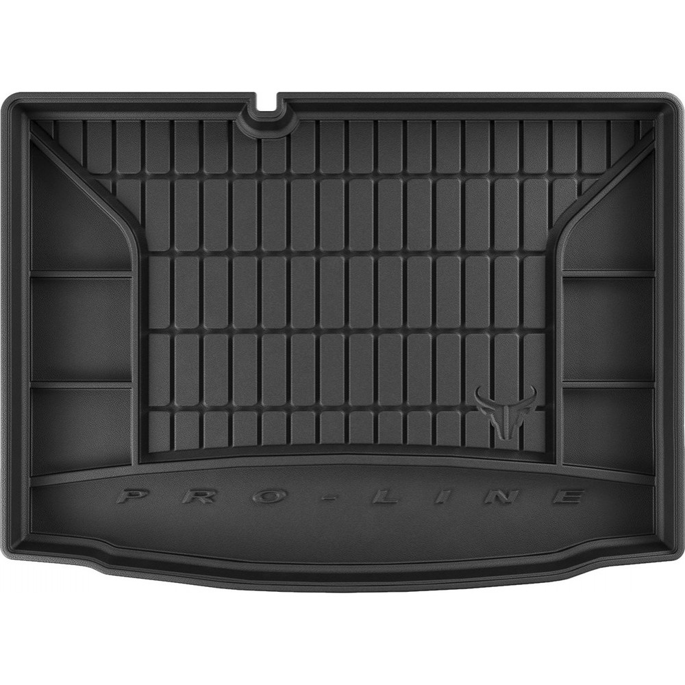 Гумовий килимок в багажник для Skoda Fabia (mkIII) 2014-2022 (хетчбек)(без двухуровневого пола) (Frogum Proline Premium)