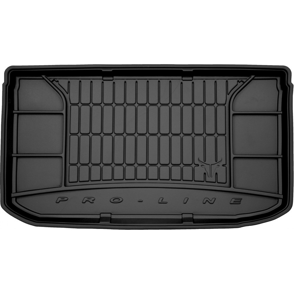 Гумовий килимок в багажник Nissan Micra (mkIV)(K13) 2010-2016 (без двухуровневого пола) (Frogum Proline Premium)