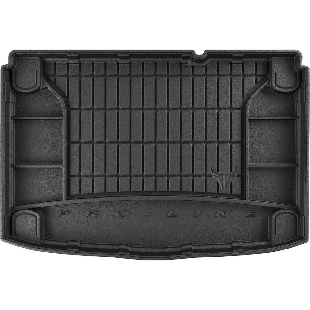 Гумовий килимок в багажник Kia Soul (mkIII) 2019→ (электро)(нижний уровень) (Frogum Proline Premium)