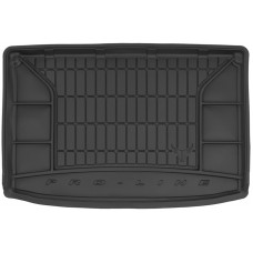 Гумовий килимок в багажник Ford EcoSport (mkII) 2017-2023 (верхний уровень)(с запаской) (Frogum Proline Premium)