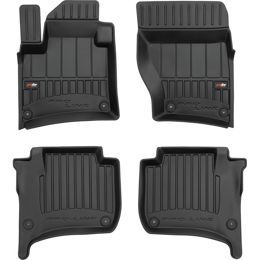 Гумові коврики в салон для Volkswagen Touareg (mkII) 2010-2018; Porsche Cayenne (mkII) 2010-2018 (Frogum Proline Premium)