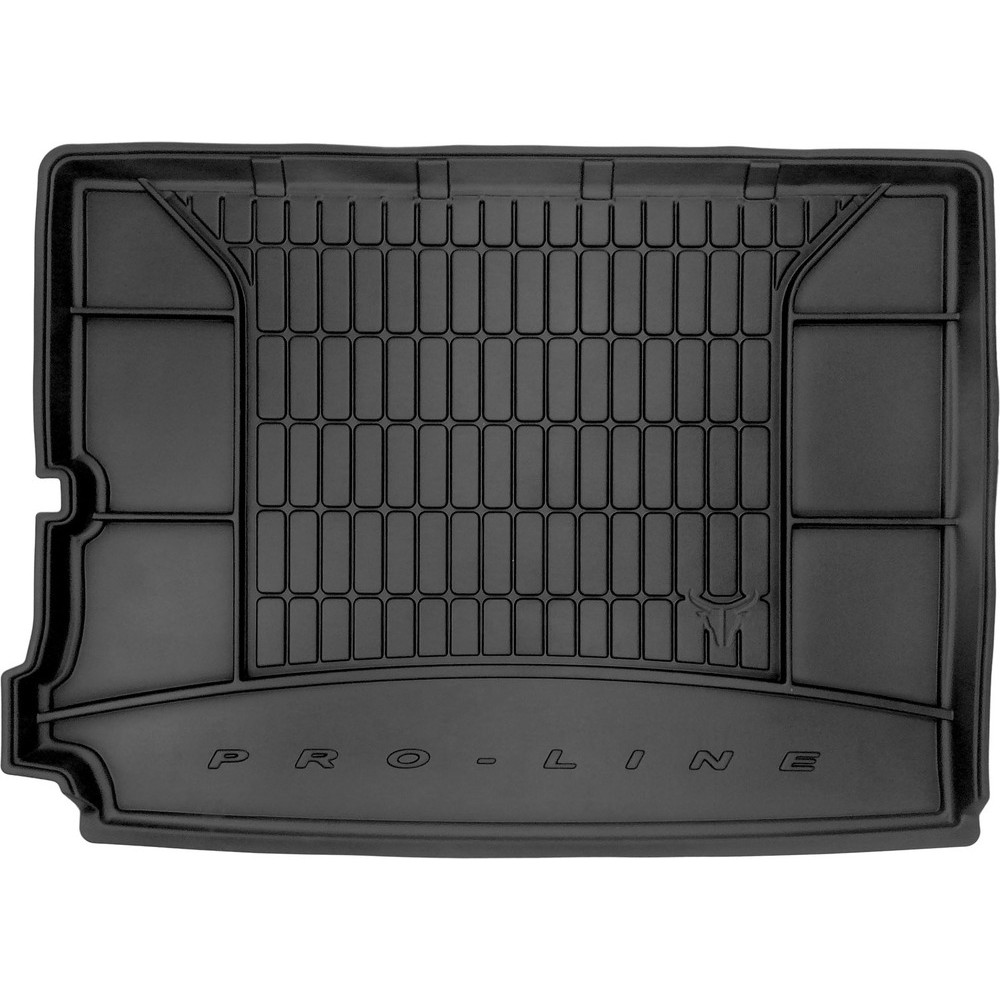 Гумовий килимок в багажник Peugeot 5008 (mkII) 2017-2024 (без двухуровневого пола) (Frogum Proline Premium)