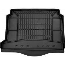 Гумовий килимок в багажник Ford Mondeo (mkV) 2014-2022 (EU)(универсал)(гибрид)(с органайзером)(с нишей слева) (Frogum Proline Premium)