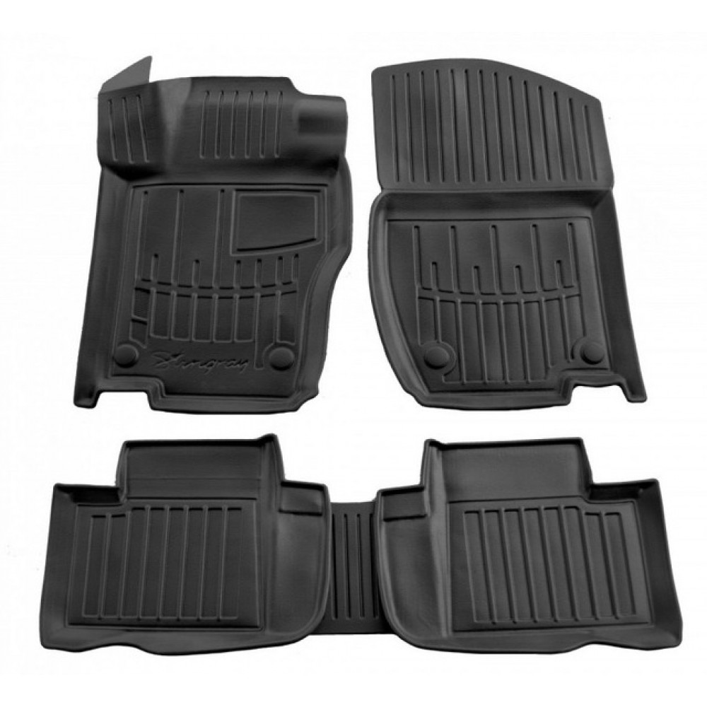 3D килимки Mercedes ML (W164) 05-/GL (X164) 06- з бортиками 30 мм (Stingray)