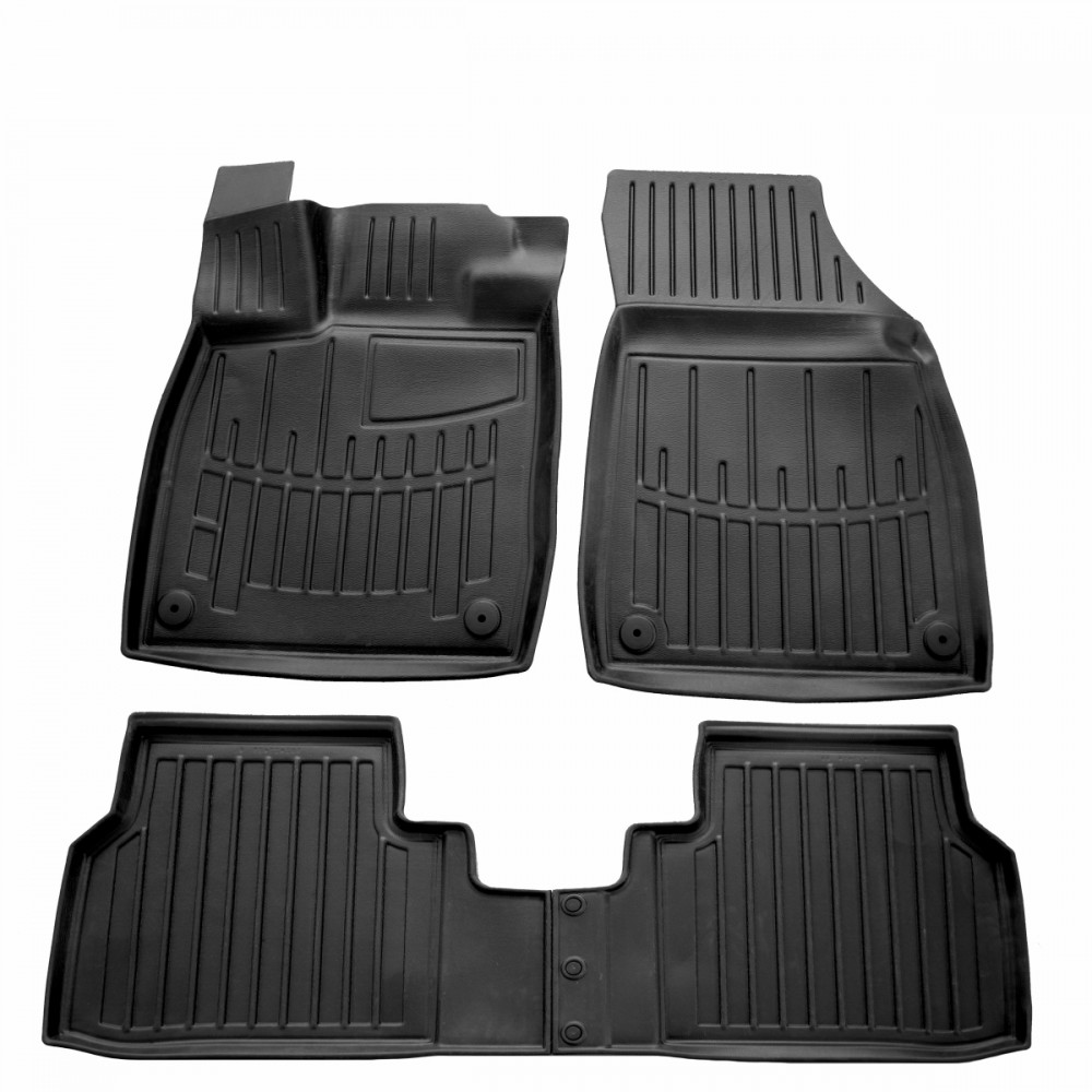 3D килимки Audi Q4 E-tron (FZ) (2021-...) з бортиками 30 мм (Stingray)