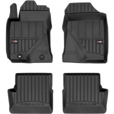 Гумові килимки в салон Toyota Corolla (E120) 2000-2008 (с вентиляцией 2 ряда) (Frogum Proline Premium)