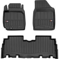 Гумові килимки в салон Toyota Yaris Verso (mkI) 1999-2005 (Frogum Proline Premium)