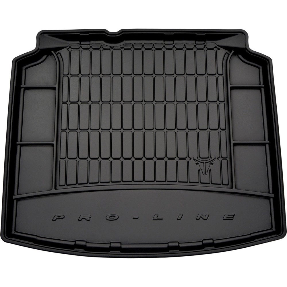 Гумовий килимок в багажник Skoda Scala (mkI) 2019→ (с запаской)(без боковых ниш) (Frogum Proline Premium)