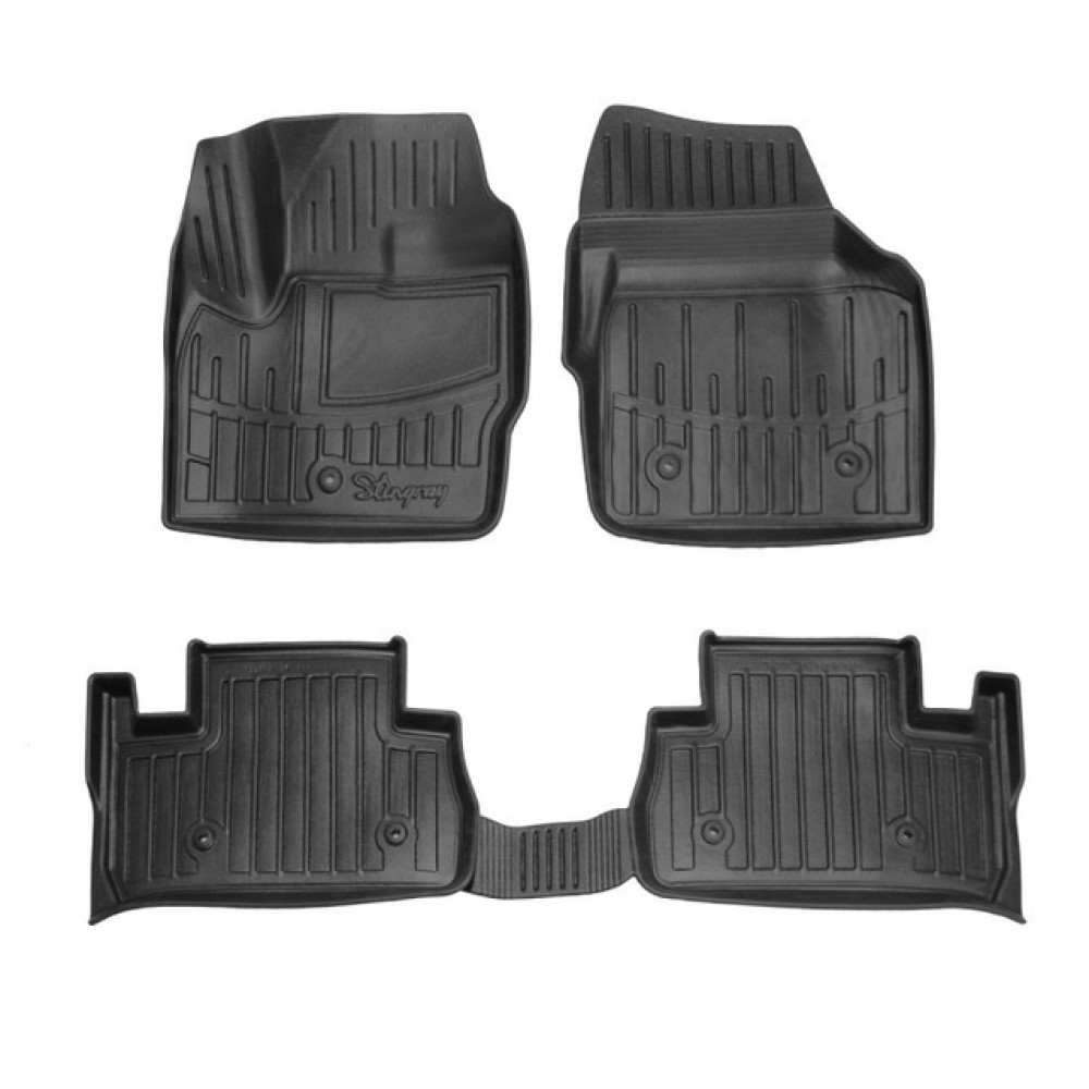 3D килимки для Land Rover Freelander II (L359) (2006-2014) з бортиками 30 мм (Stingray)