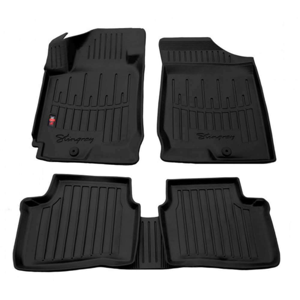 3D килимки KIA Ceed І (2006-2012) з бортиками 30 мм (Stingray)