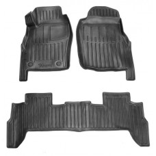 3D килимки Nissan Patrol (Y61) (1997-2013) (5 doors) з бортиками 30 мм (Stingray)