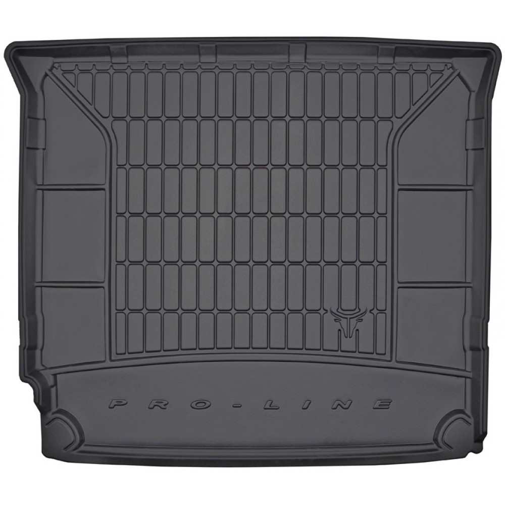 Гумовий килимок в багажник Chevrolet Orlando (mkI) 2010-2018 (7 мест)(сложенный 3 ряд) (Frogum Proline Premium)
