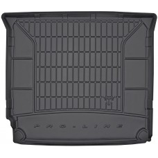 Гумовий килимок в багажник Chevrolet Orlando (mkI) 2010-2018 (7 мест)(сложенный 3 ряд) (Frogum Proline Premium)