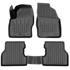 3D килимки для FORD Focus II (C307) (2004-2011)  з бортиками 30 мм (Stingray)