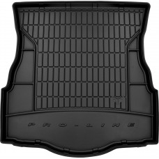 Гумовий килимок в багажник Ford Mondeo (mkV) 2014-2022 (EU)(лифтбек)(без двухуровневого пола)(с запаской) (Frogum Proline Premium)