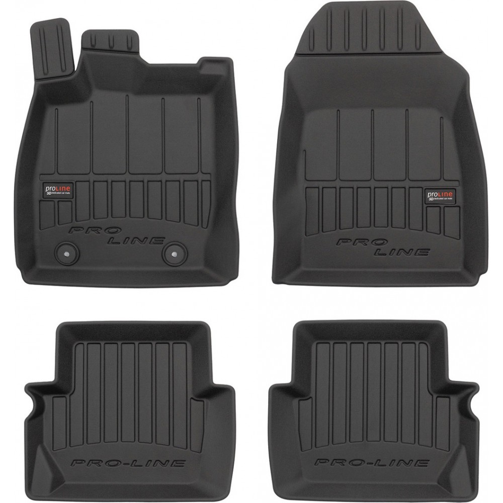 Гумові коврики в салон для  Ford Fiesta (mkVI) 2008-2017 (Frogum Proline Premium)