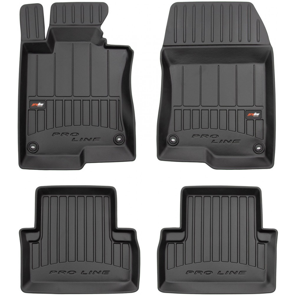 Гумові килимки в салон Honda Accord (mkVIII) 2008-2015 (EU) (Frogum Proline Premium)