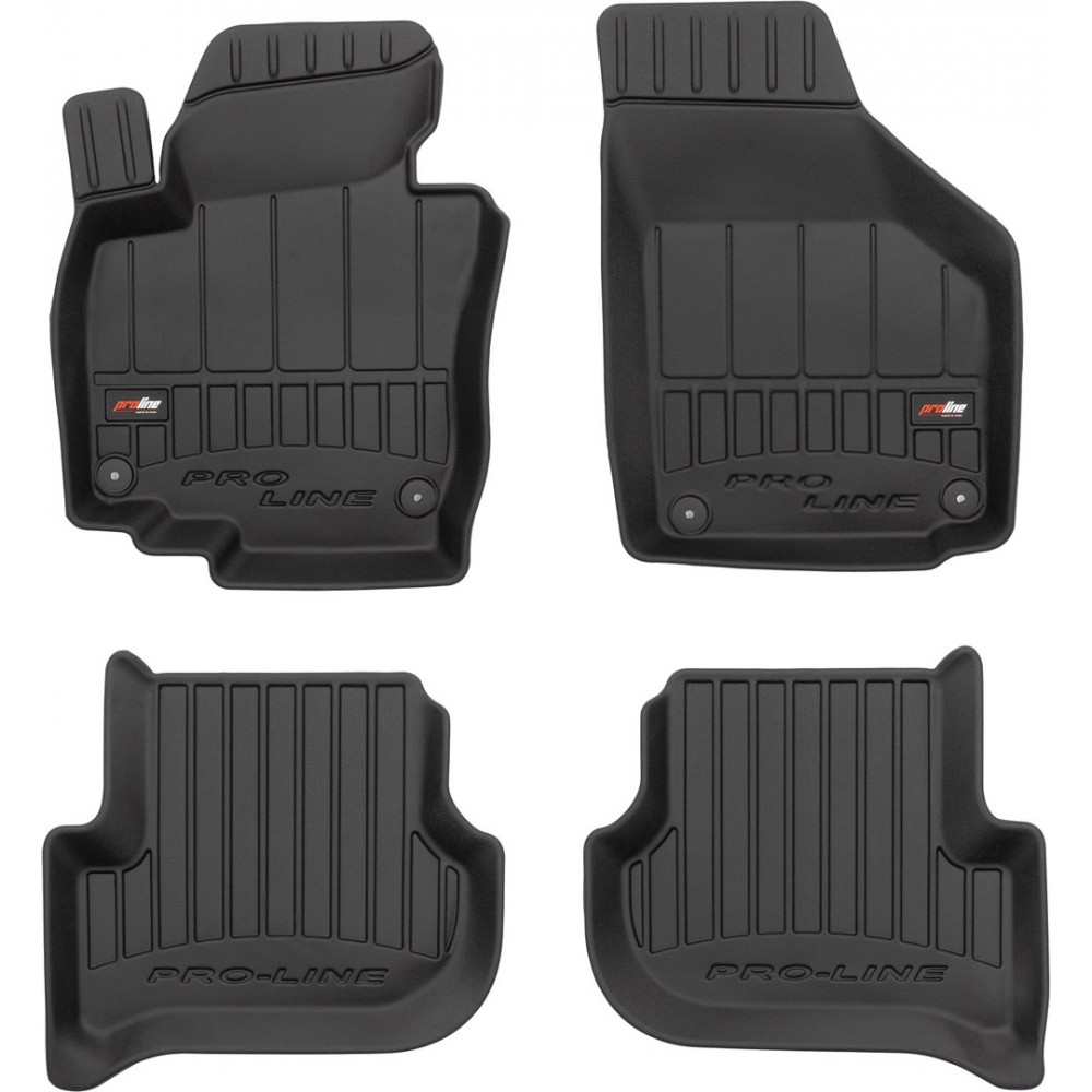 Гумові килимки в салон Skoda Yeti (mkI) 2009-2017 (Frogum Proline Premium)