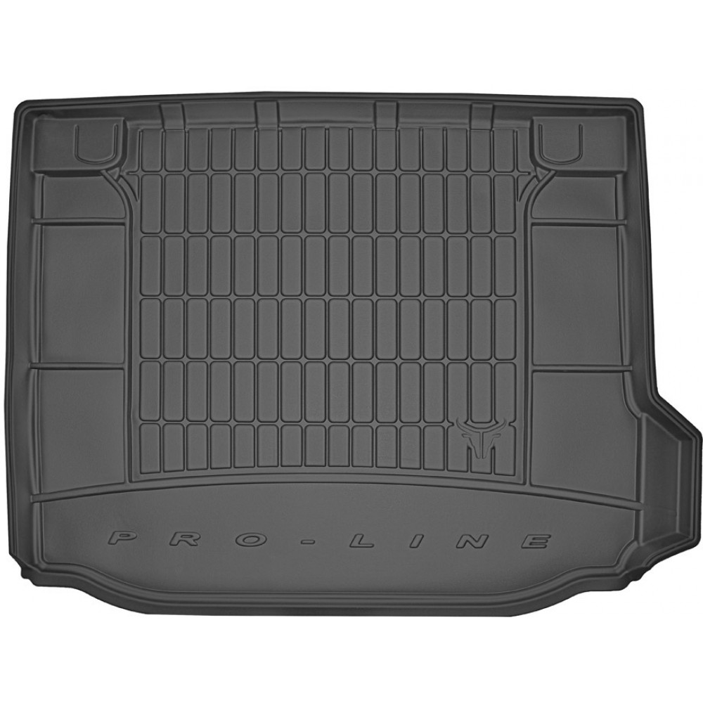 Гумовий килимок в багажник BMW X3 (G01) 2017-2024 (с нишей справа) (Frogum Proline Premium)