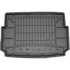 Гумовий килимок в багажник Ford Fiesta (mkVII) 2017-2023 (Active)(нижний уровень) (Frogum Proline Premium)