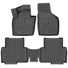 3D килимки для Seat Alhambra II (7N) (2010-...) з бортиками 30 мм (Stingray)